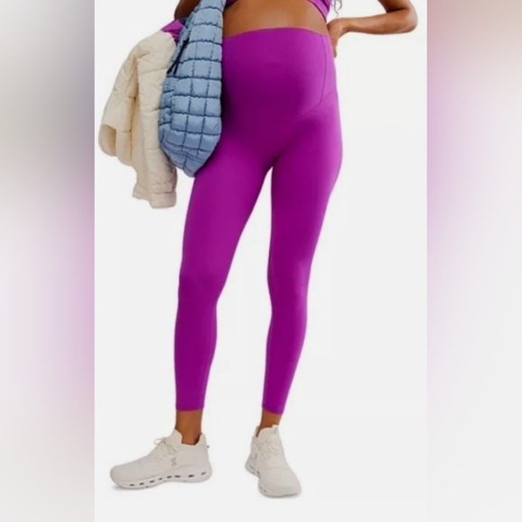 FP Movement x Hatch Never Better Maternity Leggings/Fluorescent Berry - Picture 3 of 10